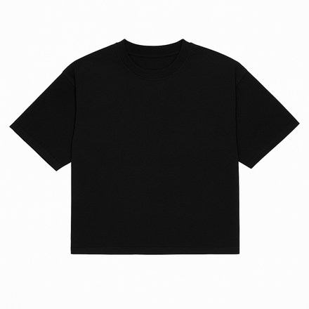 Men’s heavyweight cropped tee